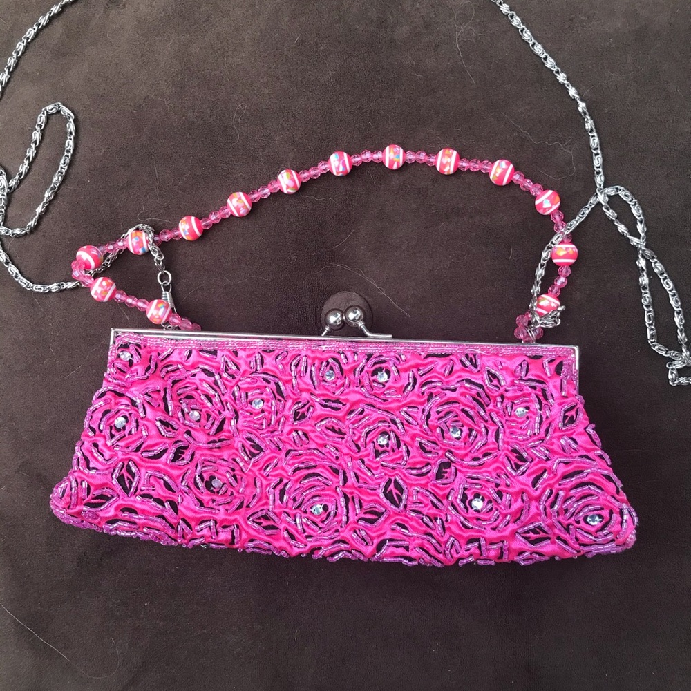 Vintage small clutch handbag